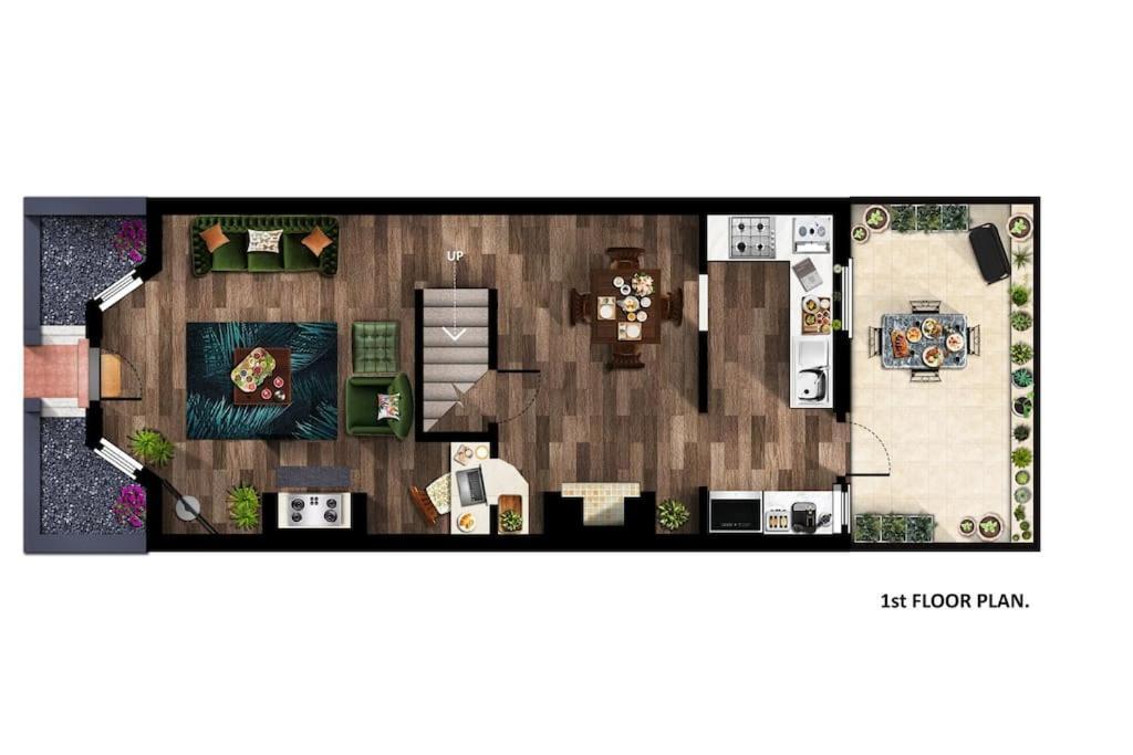 Вилла *Stunning* The Botanist Rest Ventnor Iow Экстерьер фото